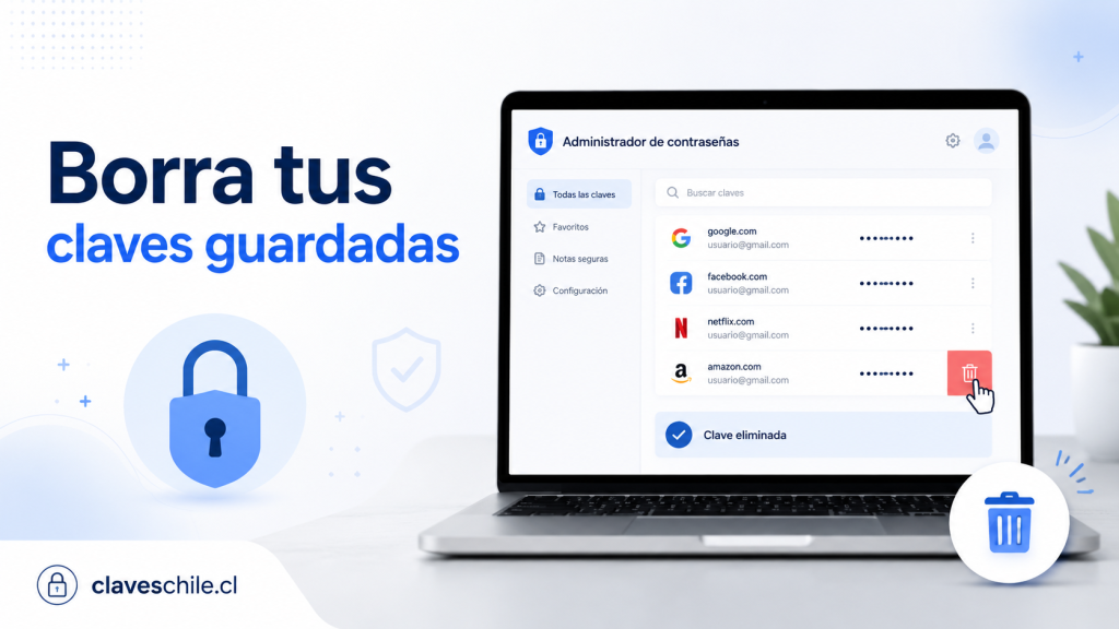 Cómo borrar contraseñas guardadas en un computador compartido