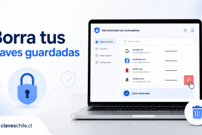 Cómo borrar contraseñas guardadas en un computador compartido