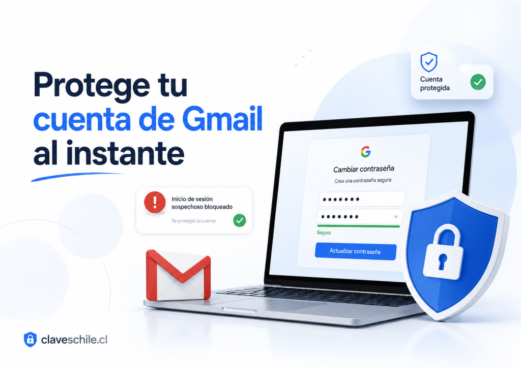 Cómo cambiar la contraseña de Gmail si sospechas que alguien entró