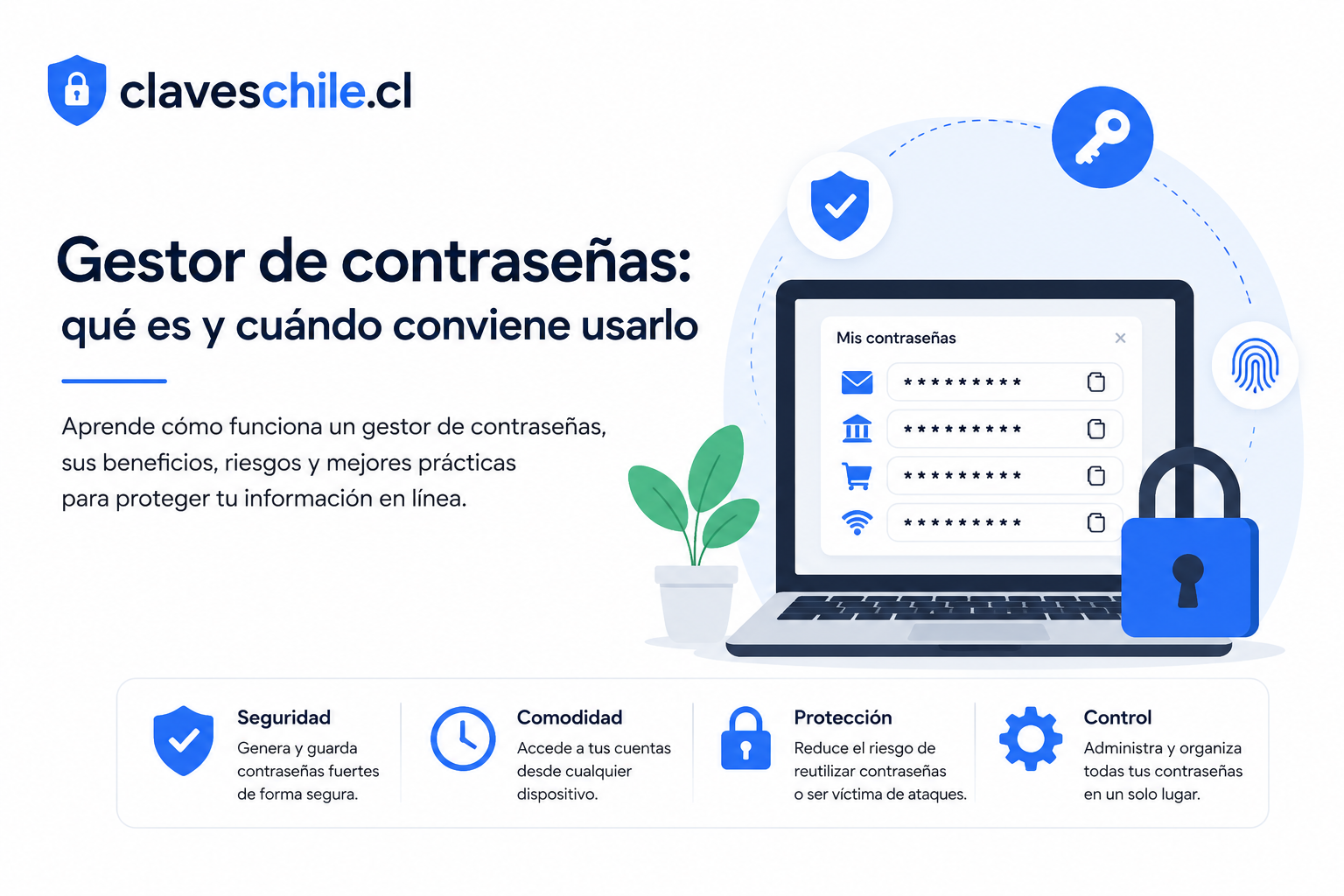 Cómo funciona un gestor de contraseñas