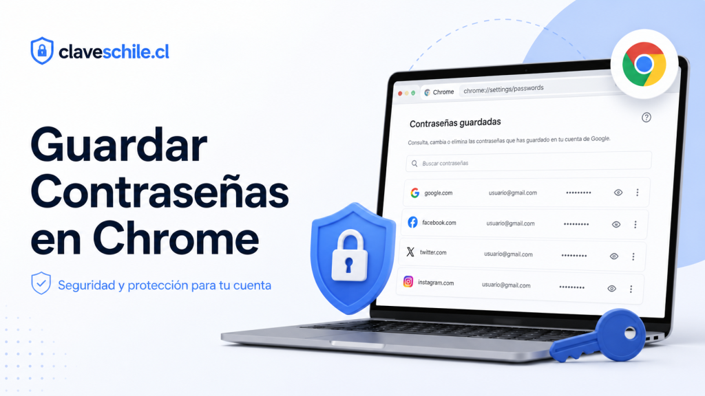 Cómo guardar contraseñas de forma segura en Chrome