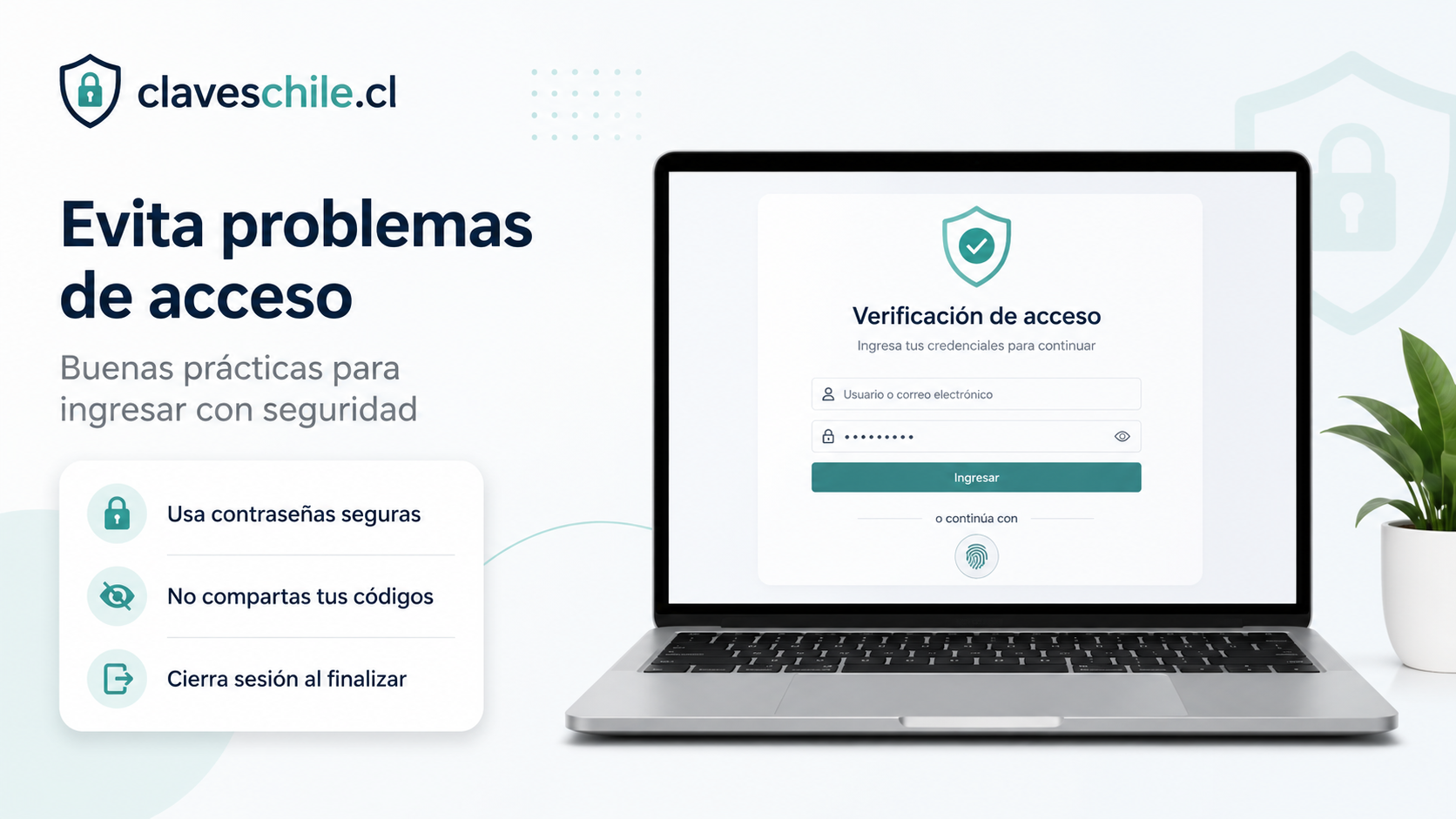 Cómo proteger la Clave Única desde el primer día
