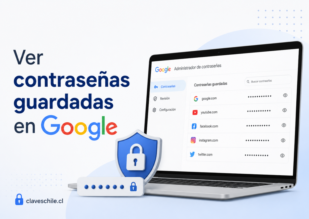 Dónde ver las contraseñas guardadas en Google paso a paso