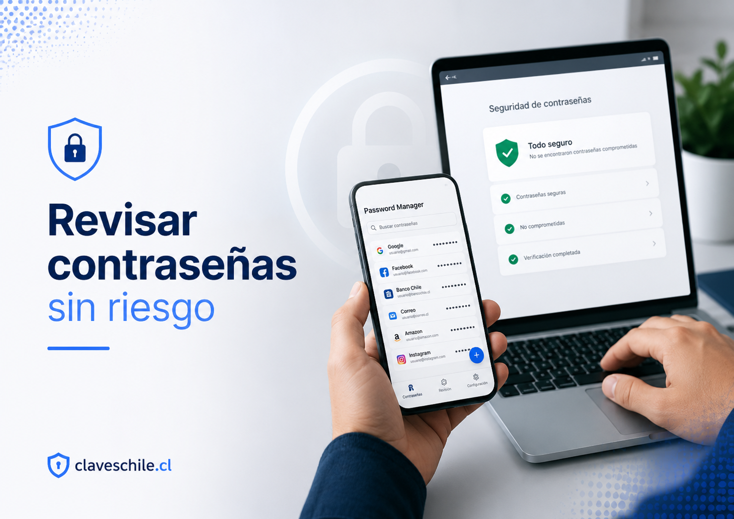 Qué revisar antes de ver tus contraseñas guardadas