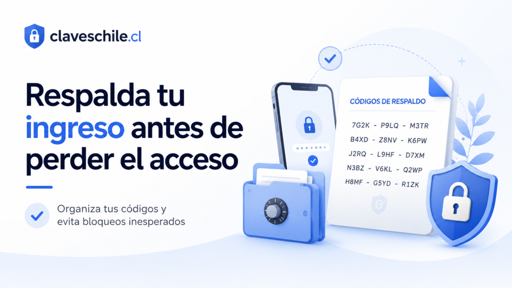 Códigos de respaldo: qué son y dónde guardarlos