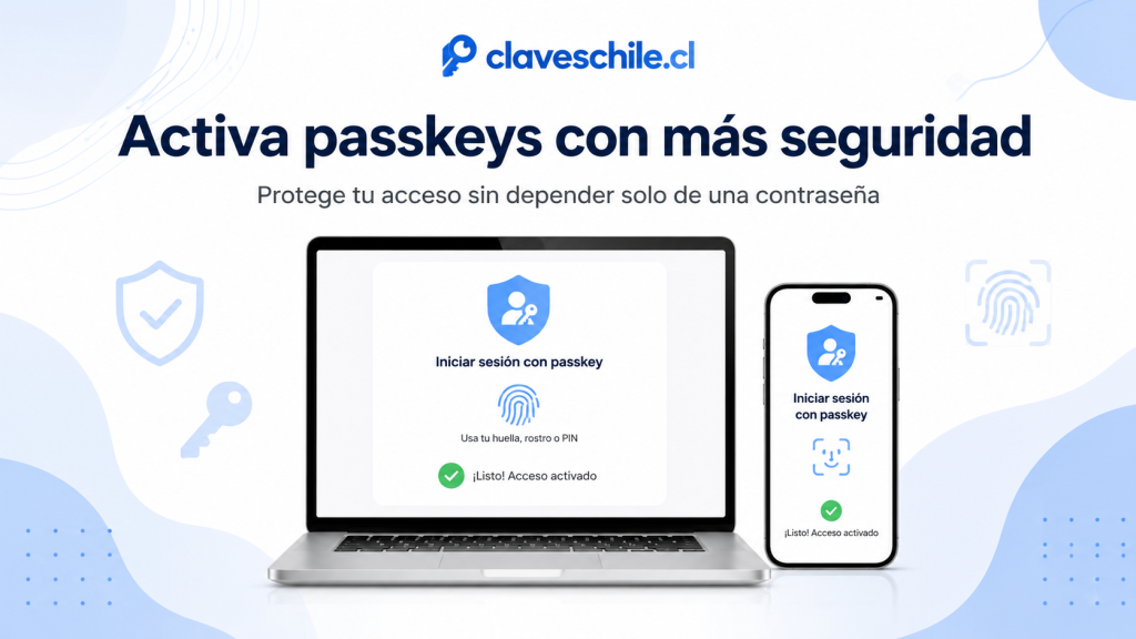 Cómo activar passkeys sin dejar tu contraseña como único acceso