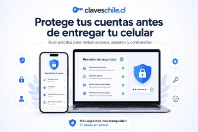 Cómo cambiar contraseñas después de vender o prestar un celular
