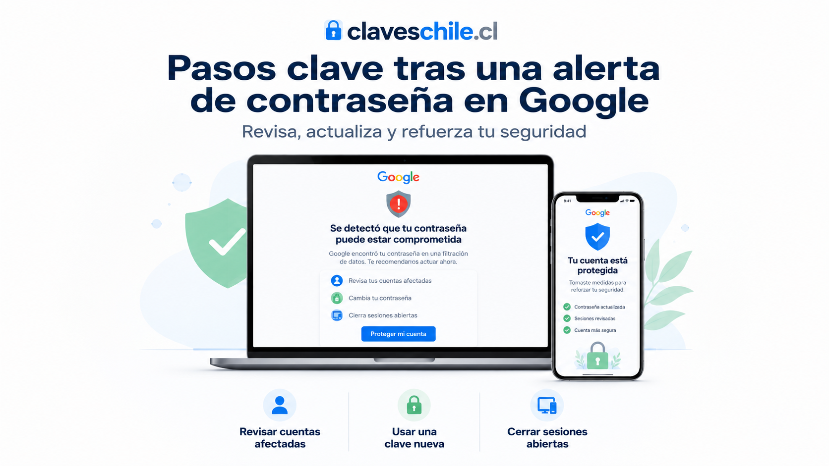 Cómo cambiar una contraseña comprometida de forma segura