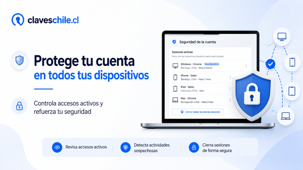 Cómo cerrar sesiones abiertas en otros dispositivos