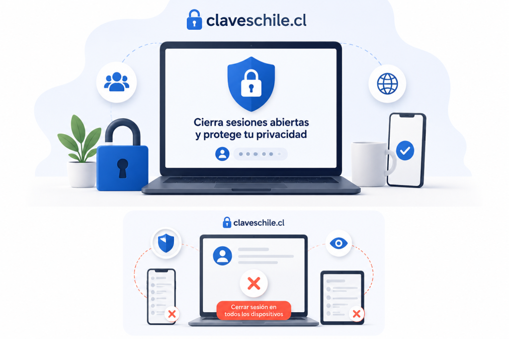 Cómo cerrar sesiones abiertas en redes sociales
