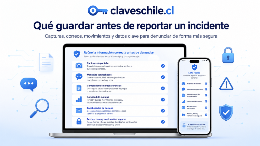 Cómo denunciar un posible ciberdelito en Chile