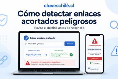 Cómo detectar enlaces acortados peligrosos
