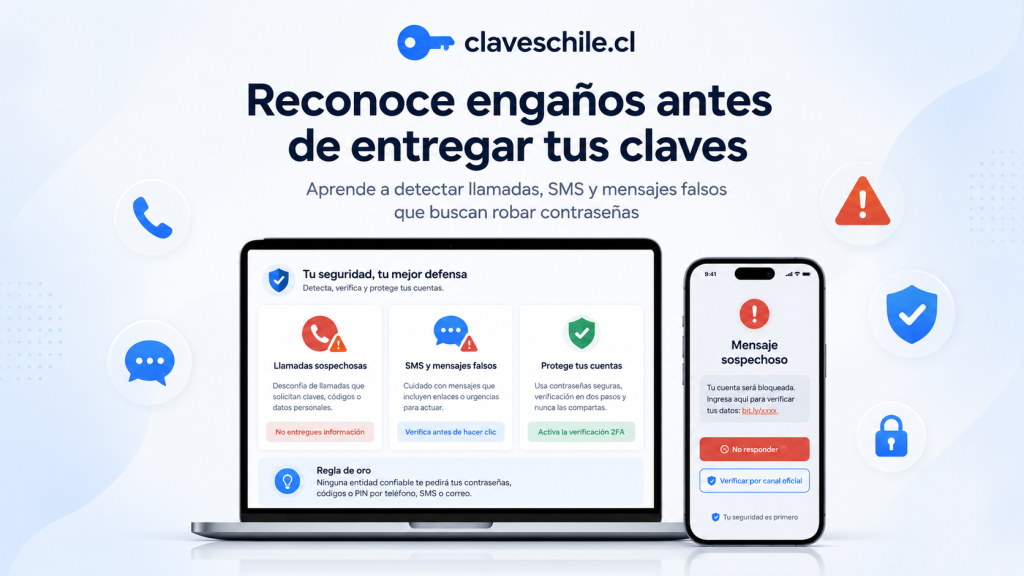 Cómo evitar llamadas y mensajes que buscan robar contraseñas