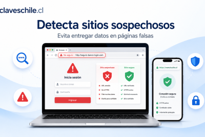 Cómo evitar que una página falsa robe tus datos