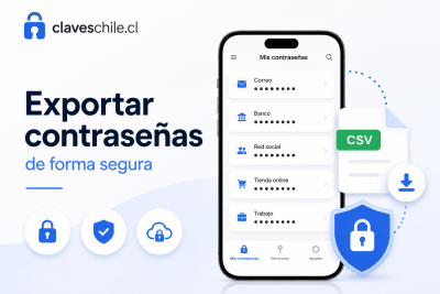 Cómo exportar contraseñas sin exponer tus cuentas