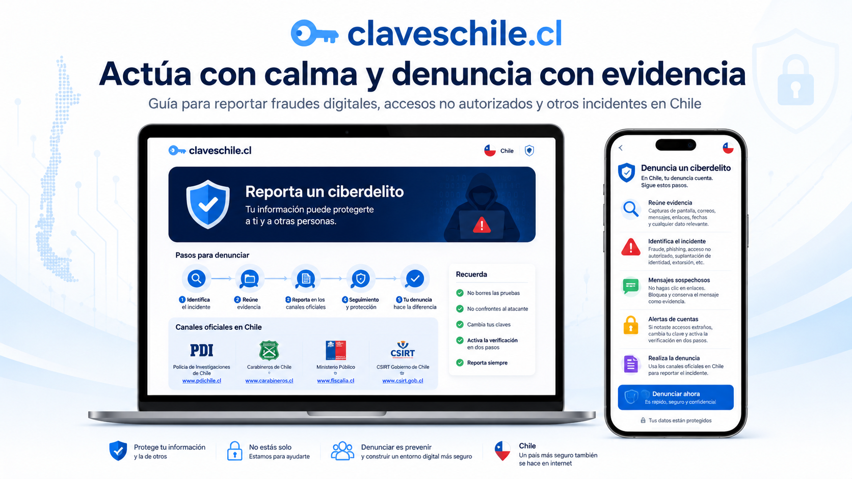 Cómo hacer una denuncia en línea