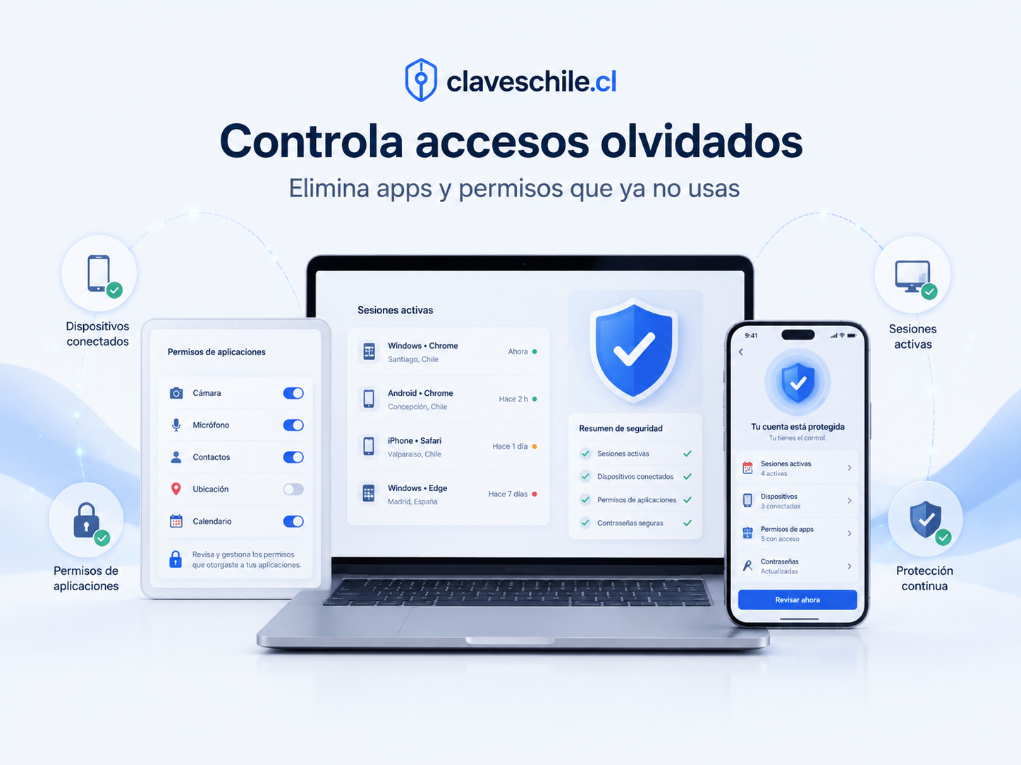 Cómo limpiar permisos conectados a una cuenta de Google