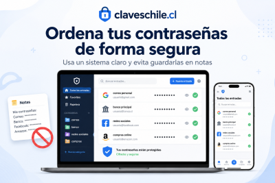 Cómo ordenar tus contraseñas sin guardarlas en notas