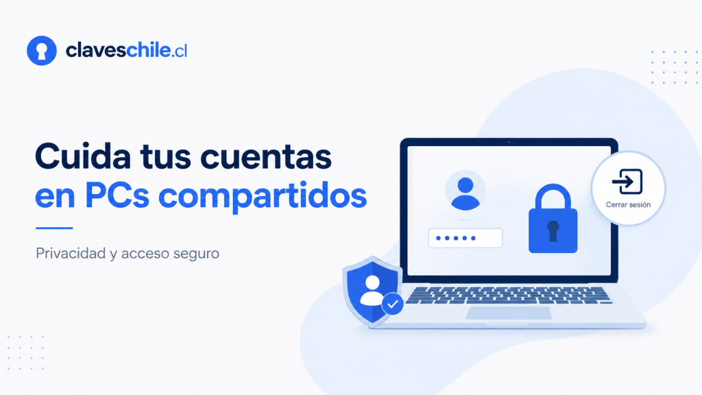 Cómo proteger accesos en computadores compartidos