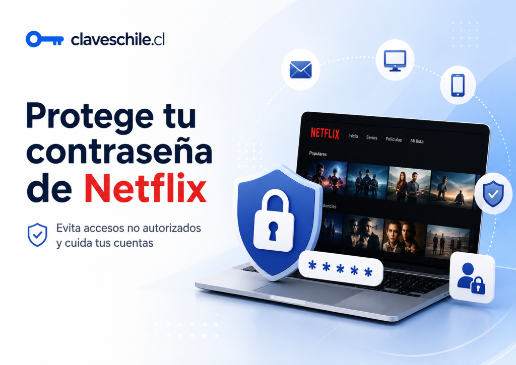 Cómo proteger la contraseña de Netflix y otras plataformas