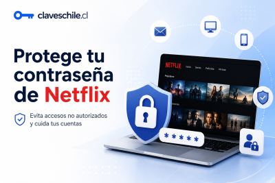 Cómo proteger la contraseña de Netflix y otras plataformas