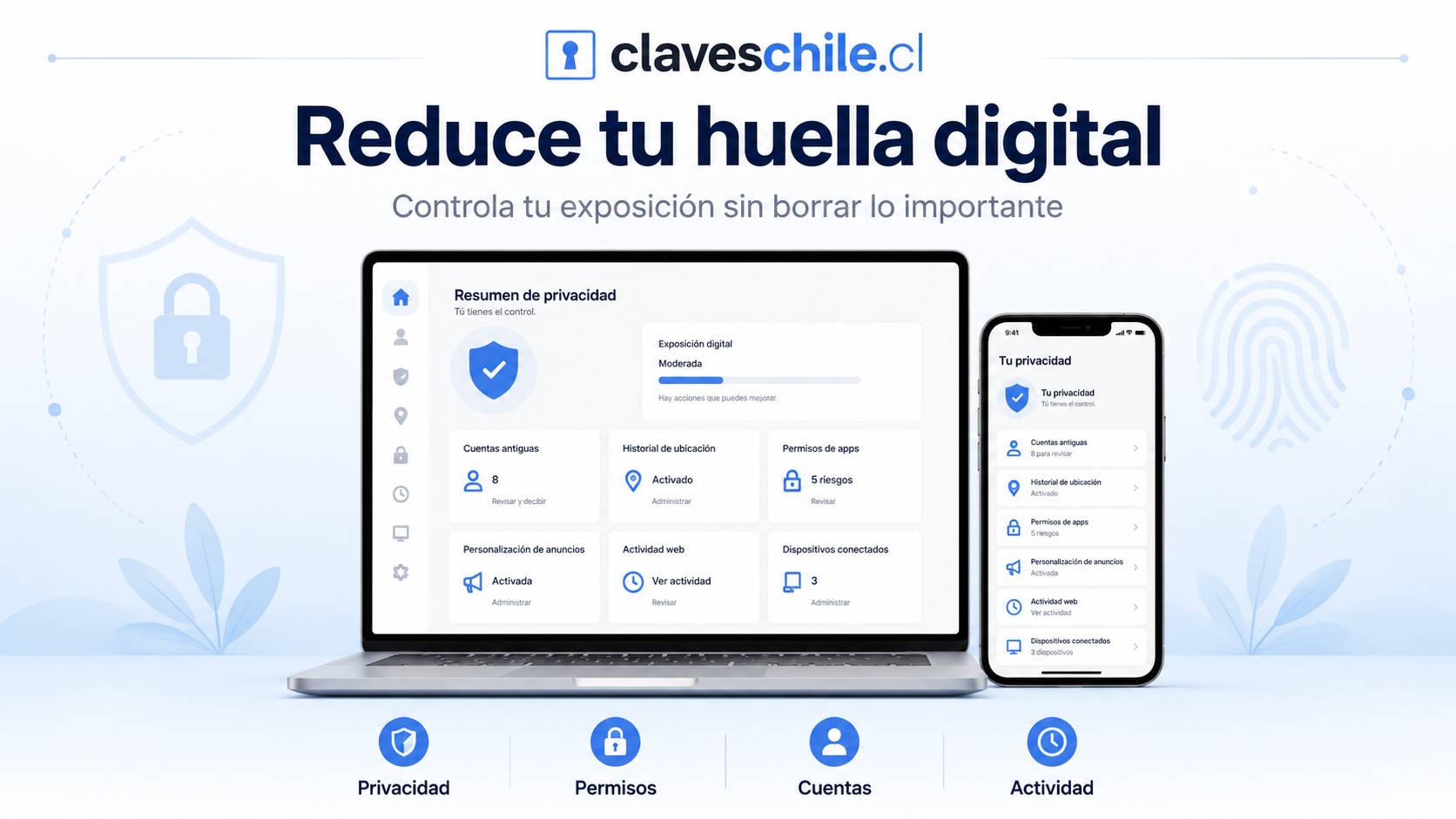Cómo reducir tu rastro digital sin borrar todo