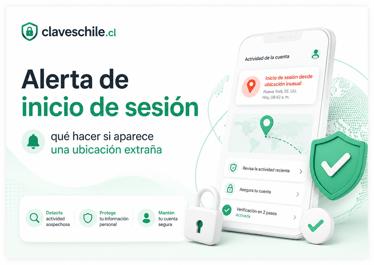 Cómo revisar actividad reciente en cuentas importantes
