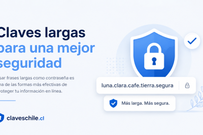 Cómo usar frases largas como contraseña segura