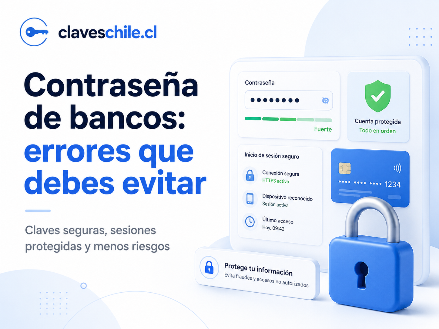 Error de dejar la sesión bancaria abierta