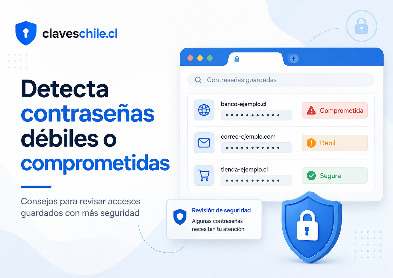 Qué hacer si Chrome detecta una contraseña comprometida