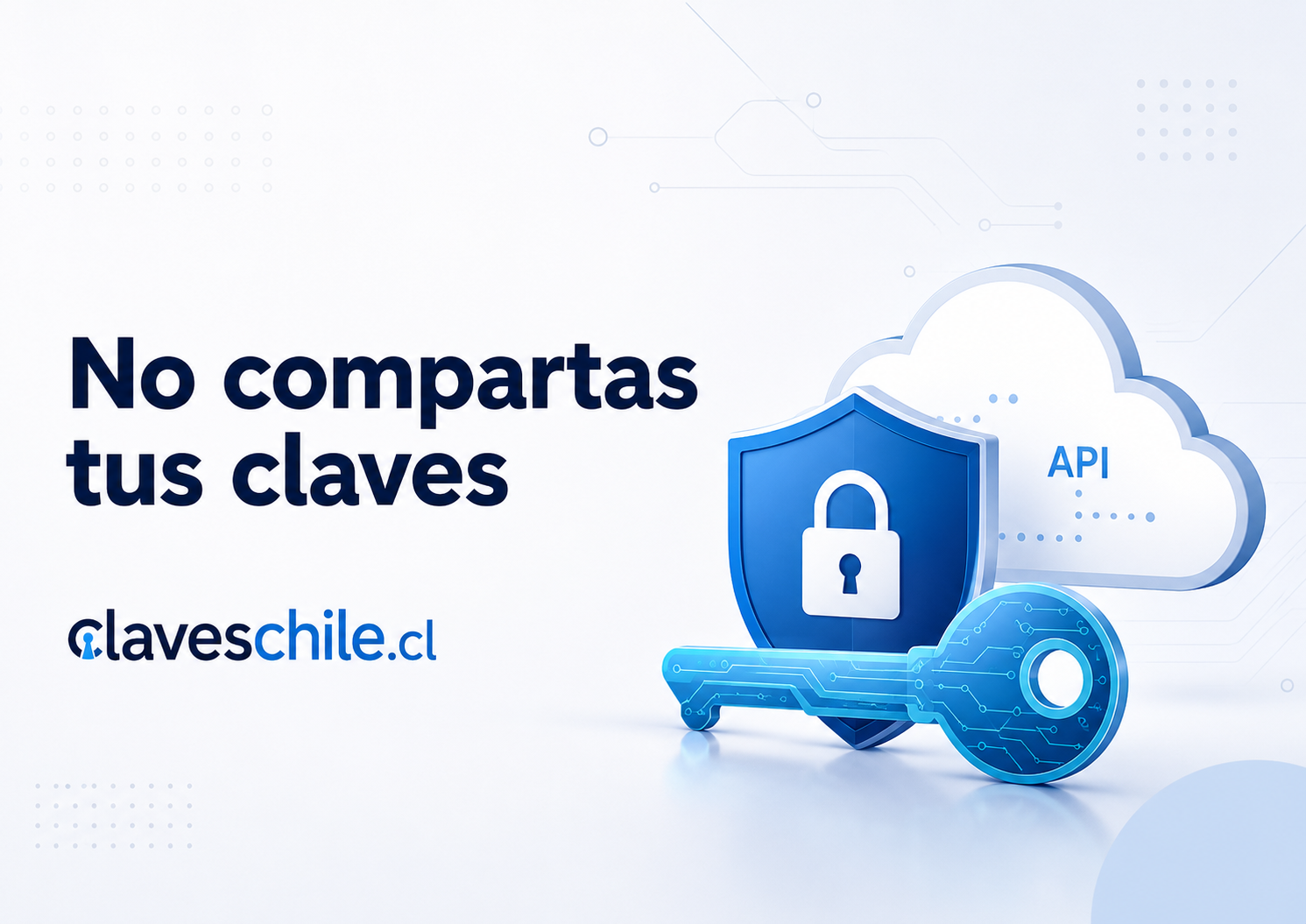 Qué hacer si compartiste una clave API por error