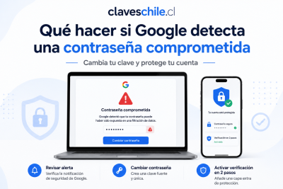Qué hacer si una contraseña aparece como comprometida en Google